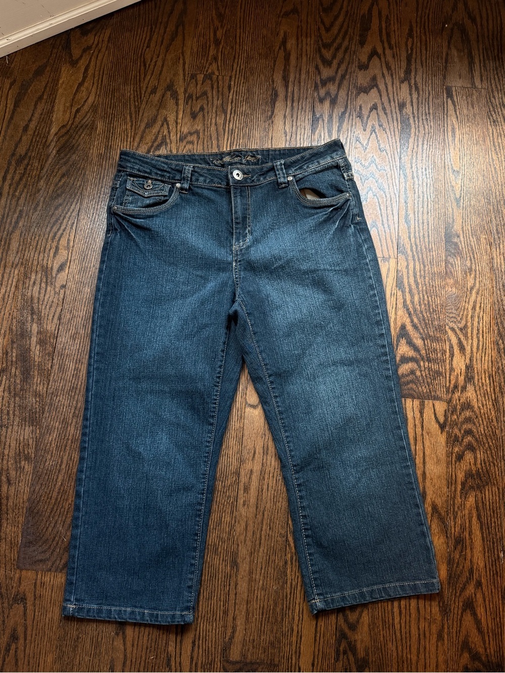 Womans Capri pants Indigo Relaxed Straight CAPRI Jeans